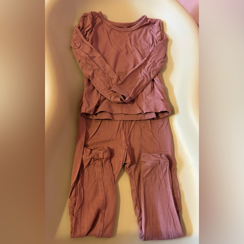 Kyte Baby Mauve Long Sleeve Pajama Set